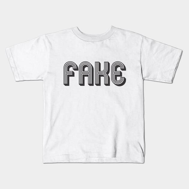 Fake Kids T-Shirt by MrKovach